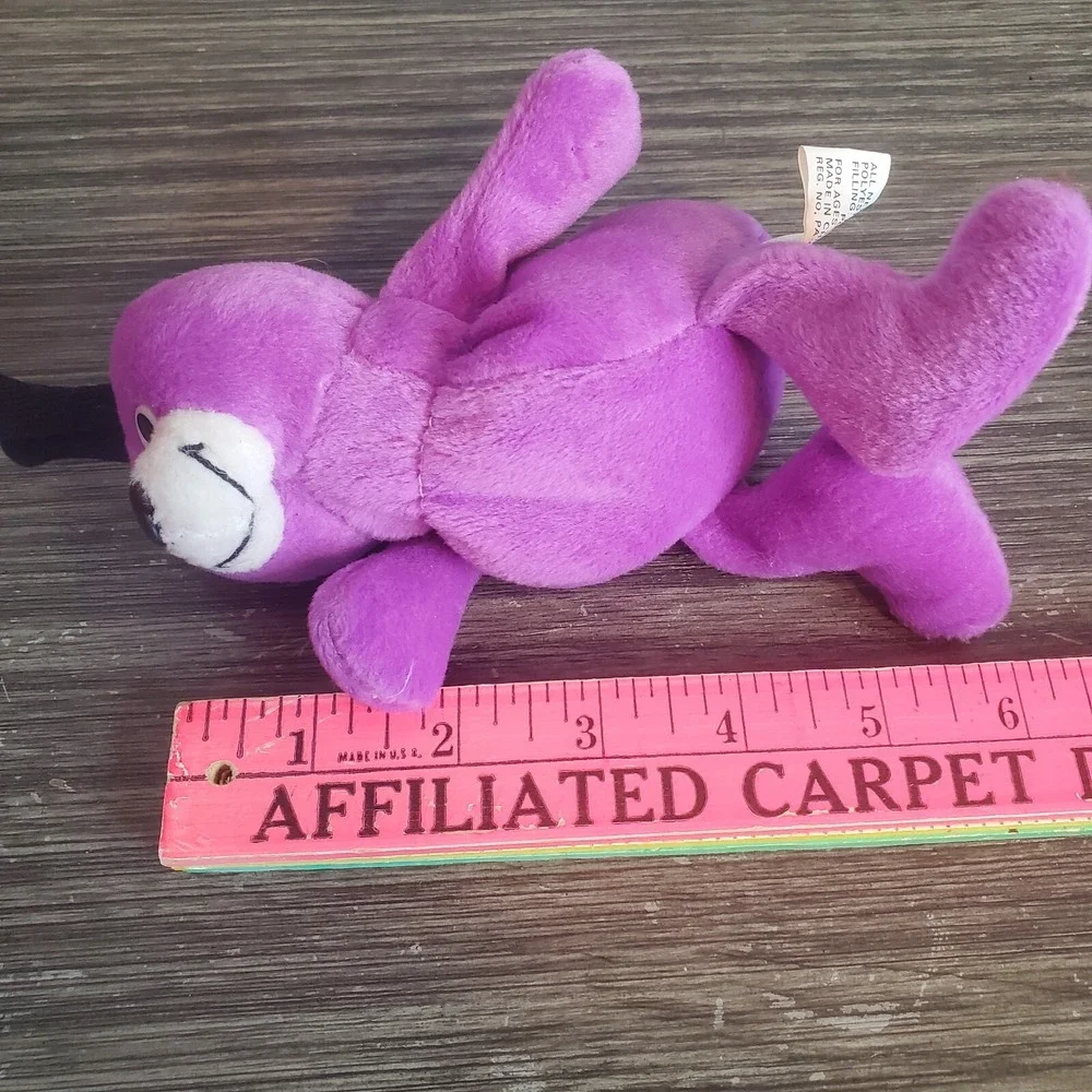Imperial Toy Corporation Purple Martian Bug Plush 6
